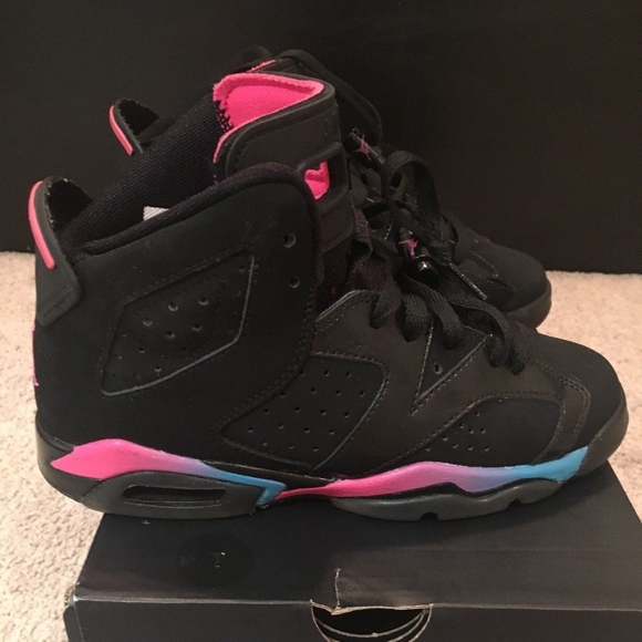 jordan 7 pink and blue